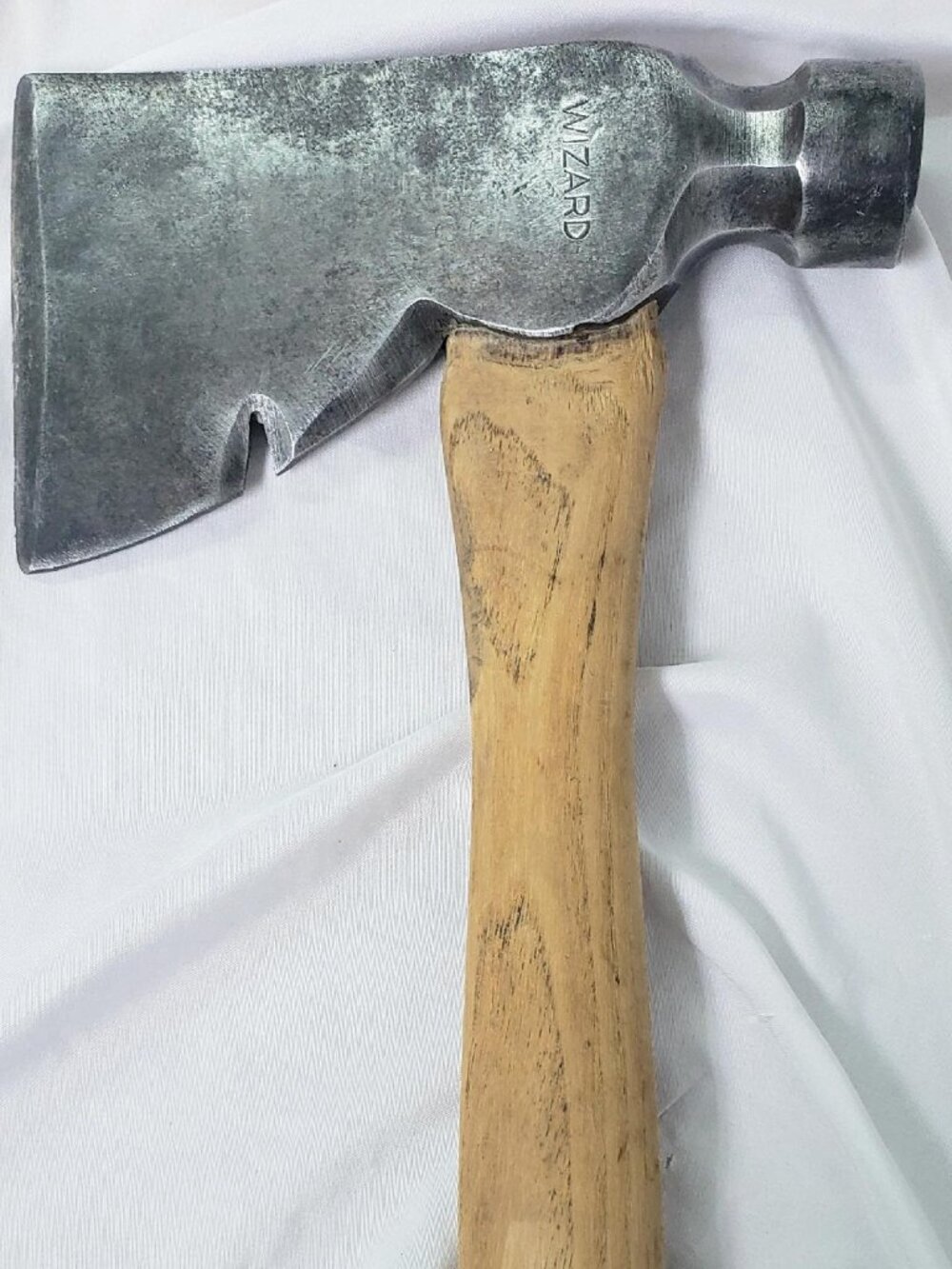 VINTAGE WIZARD HATCHET AXE CARPENTRY ROOFING HAMMER MADE IN USA